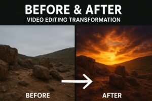 Read more about the article 🎬 Before & After Video Editing Transformation | Unreal Color Grading Magic | Yash Edits
