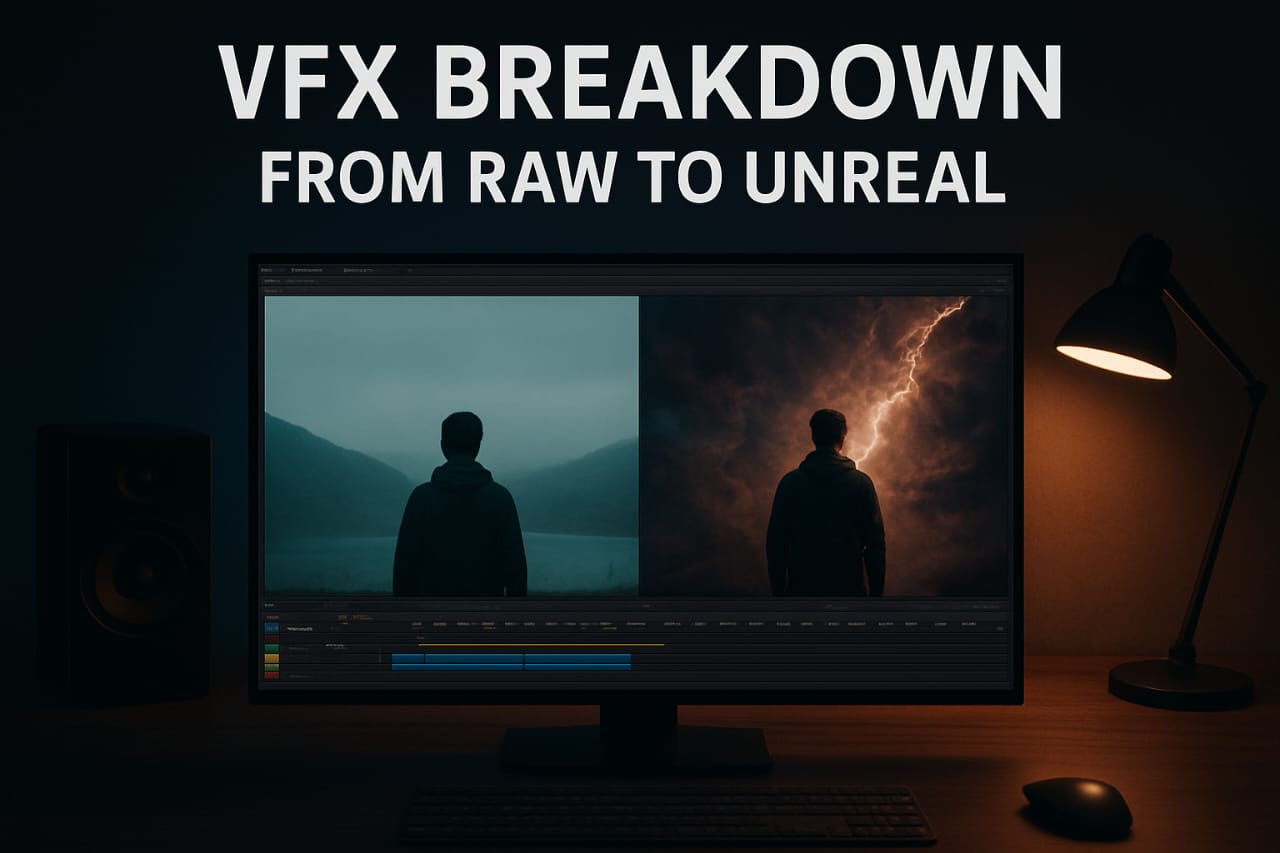You are currently viewing 💥 VFX Breakdown: From RAW to Unreal | Complete Visual Effects Editing Process – Yash Edits